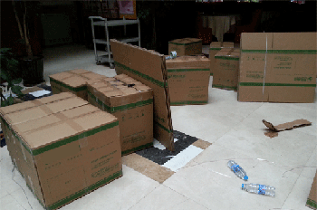 纸箱包装_搬家纸箱整理_纸箱整理打包